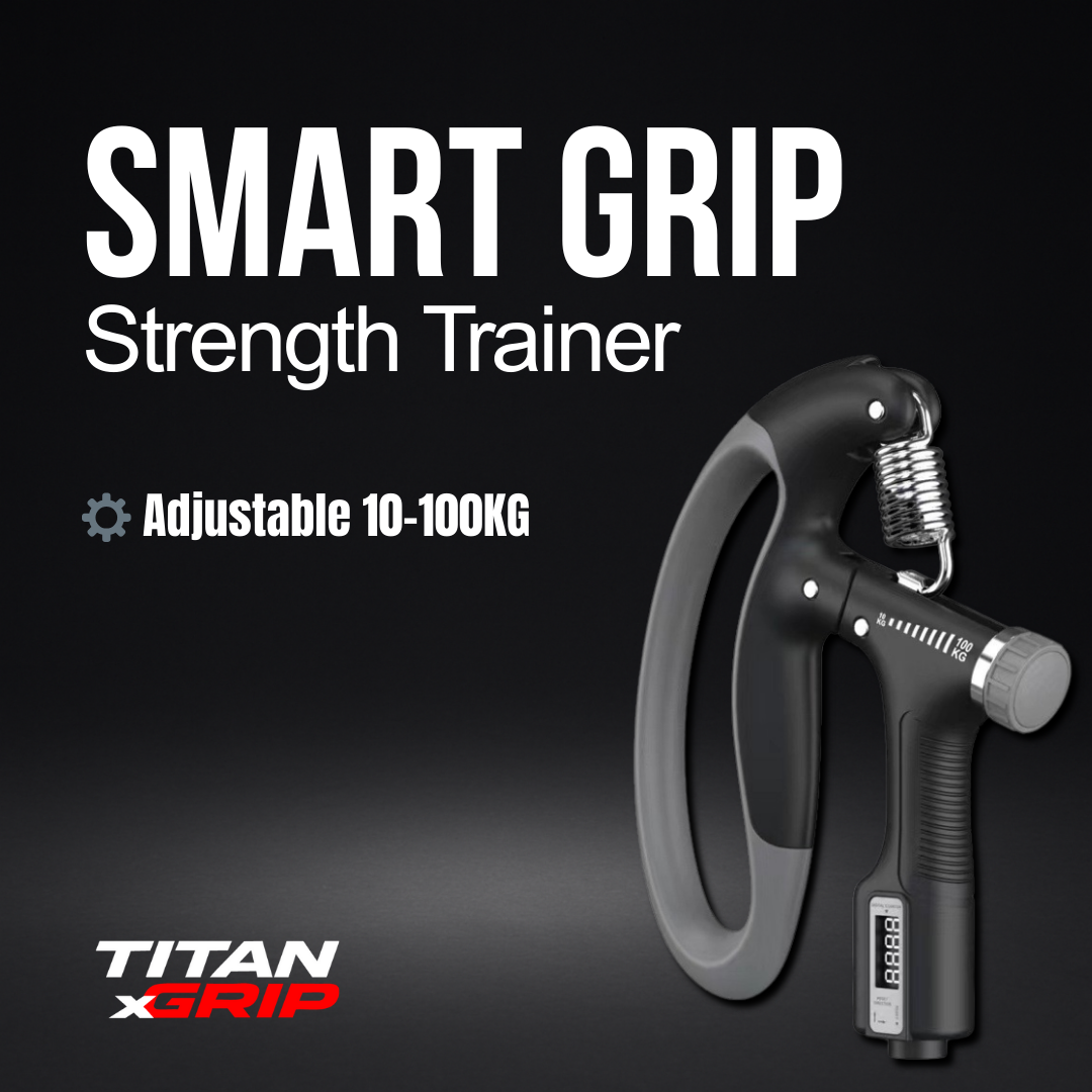 Smart Grip Strength Trainer (10–100kg Adjustable Resistance)