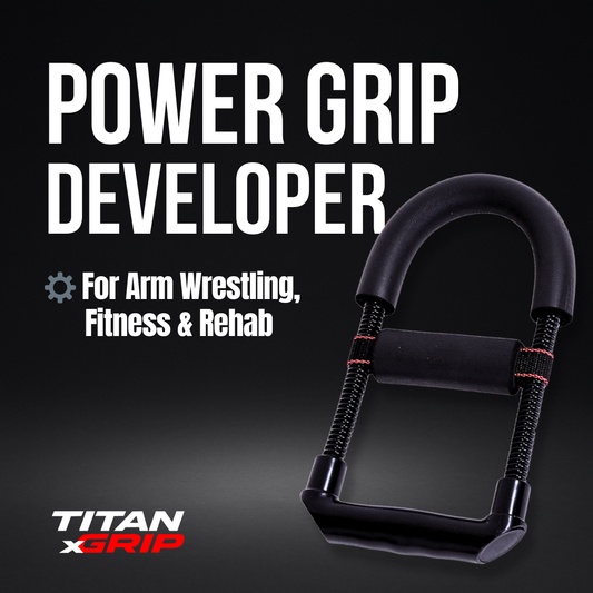 Power Grip Developer for Arm Wrestling, Fitness & Rehab