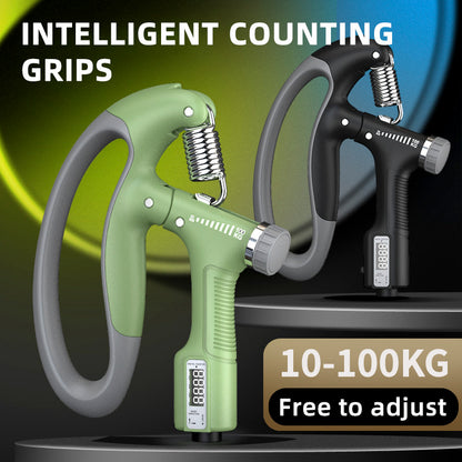 Smart Grip Strength Trainer (10–100kg Adjustable Resistance)